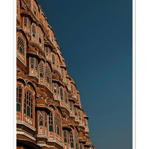 Galrie Hawa Mahal Jaipur - Architectural Marvel Art Photography Print, Poster Only, A4 21 x 30cm (8 x 12inch)