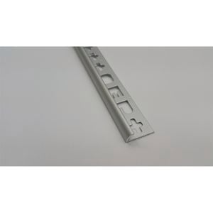 QEP Round Edge Trim 10mm x 2.5m Matt Silver