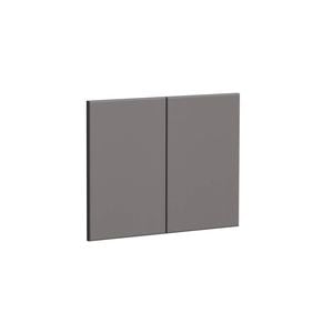 Kaboodle 600mm Smoked Grey Modern Farmhouse Sink Doors - 2 Pack