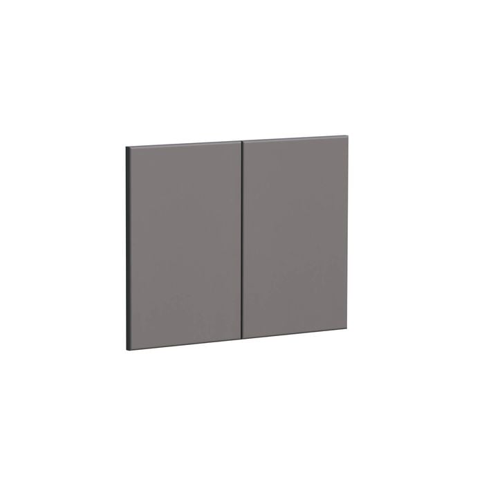Kaboodle 600mm Smoked Grey Modern Farmhouse Sink Doors - 2 Pack