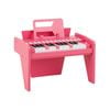 Costway 25-key Lighted Electronic Piano Mini Keyboard Kid Musical Toy Pink