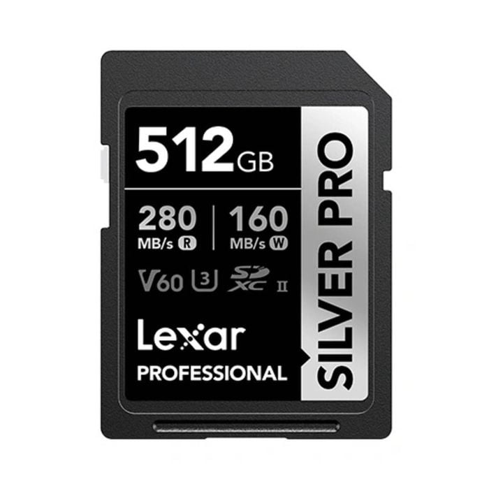 Lexar Professional Silver Pro Series Sdxc Uhs-ii Sd Card - 512gb
