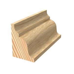 Porta 23 x 18mm 2.4m Clear Pine Insert Mould