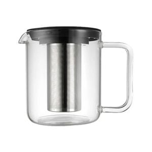 Maxwell & Williams Blend 1L Glass Teapot Drink Container - Black