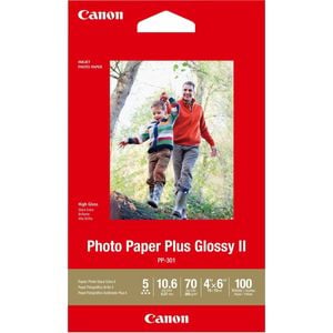 Canon Pp-301 Photo Paper Plus Ii 4x6" 265g 100 Sheets