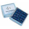 50pc Formula Sports Blue Diamond Leather Chalk Infused 11mm Cue Tips Box