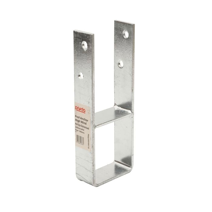 Pryda Post Anchor High Wind 300 x 100mm M12