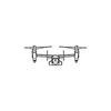 Ignite Laser Bell Boeing MV-22 Osprey - Tiltrotor Military Aircraft Silhouette Metal Wall Art Rustic Metal 23.6 inch - 60 cm
