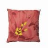 Rapee Poppy Filled Cushion - Red