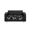 SOGA Two-Seater Black Horse Print 90x180cm Throw Blanket Sofa Cover