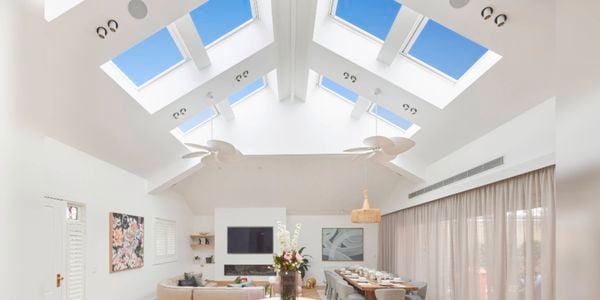Banner of Velux windows letting in light