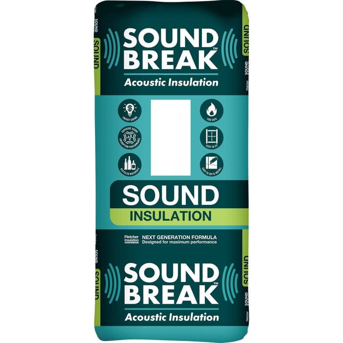 Pink Soundbreak 1160 x 430 x 90mm R2.5 Batts - 8 Pack