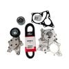 Drive Belt, Tensioner EP & Water Pump For Toyota Prado HiAce Granvia 2.8L 1GDFTV