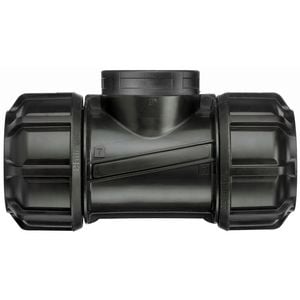 Philmac Metric 32mm x 32mm x 1-1/4" Poly x Poly x FI BSP Pipe Tee