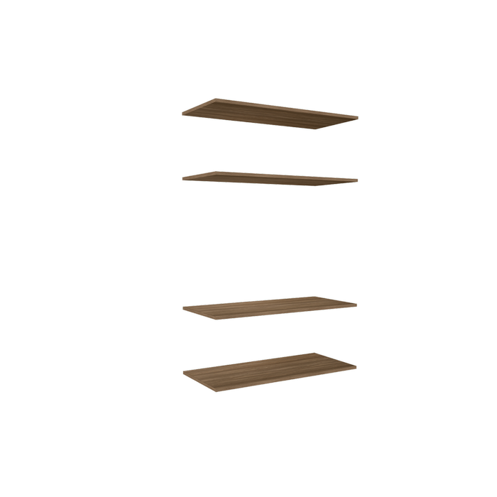 Lugna 4 Shelf Insert Kit Cove Fits 900 x 380mm Cabinet Shell