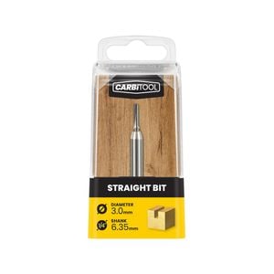 Carbitool 3.0mm TCT Router Bit