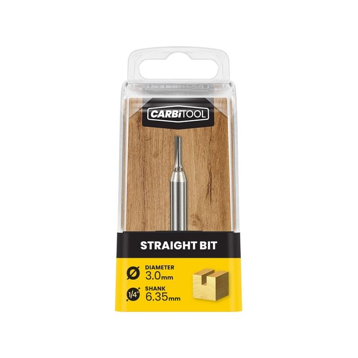 Carbitool 3.0mm TCT Router Bit