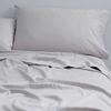 Cloud Linen NZ King 250 Thread Count Organic Cotton Bedding Sheet Set Silver
