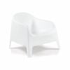 Marquee White Lounge Chair