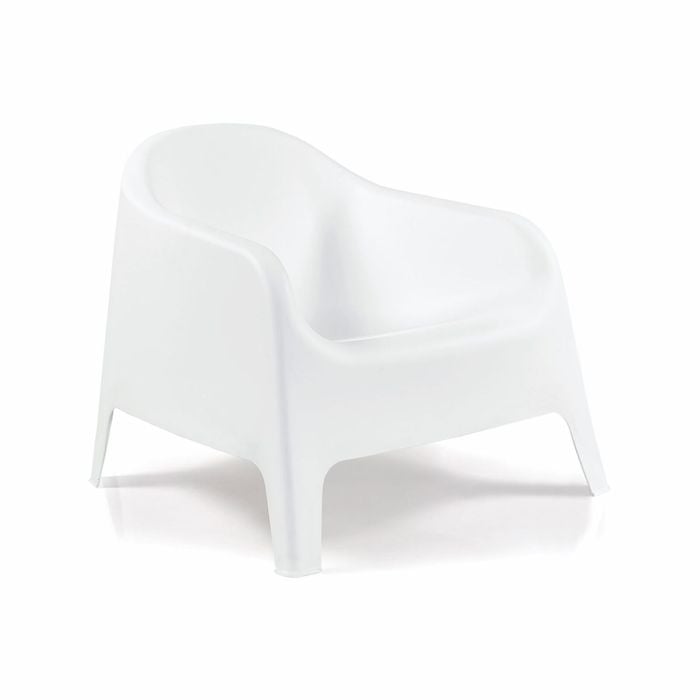 Marquee White Lounge Chair