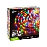 Lytworx 8m Multicolour LED Solar Rope Light