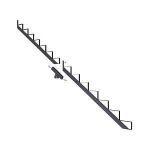 Peak 14-Step Stair Stringer and Connector Kit