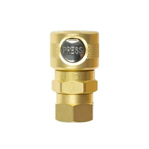 JFLEX 1/4" BSP Female Jamec Twin Button Coupling