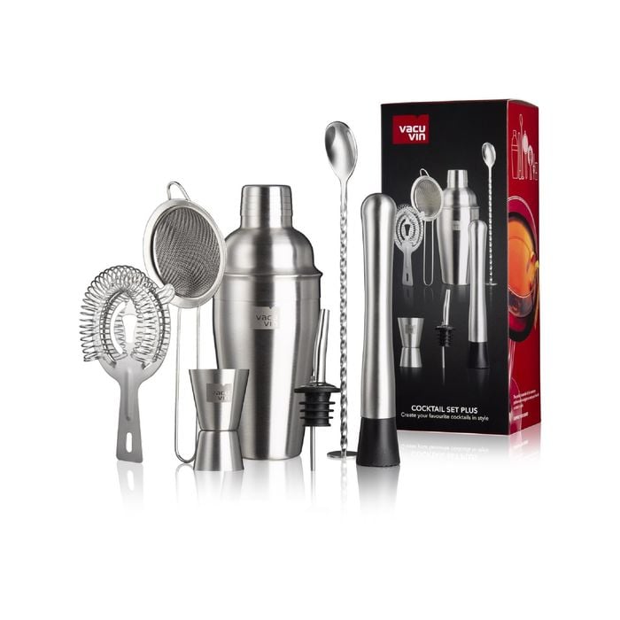Vacuvin Cocktailset 3-delig RVS