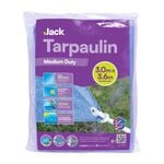 Jack 3.0 x 3.6m Medium Duty Tarpaulin