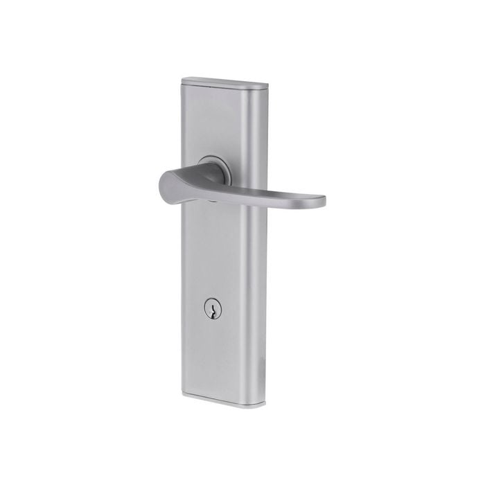 Lockwood Satin Chrome Pearl Nexion Vision 34 Entrance Lockset
