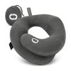 Catzon Neck Pillow for Travel Adjustable Head Chin Neck Support-Grey(M)