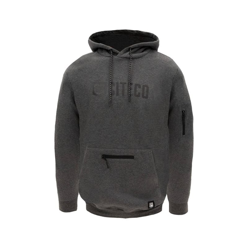 Charcoal Marle Hoodie - Medium