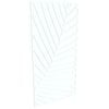 ProtectorAl 300-1200w x 1201-2400h Gloss White/Satin White Palm Unframed Composite Deco Panel