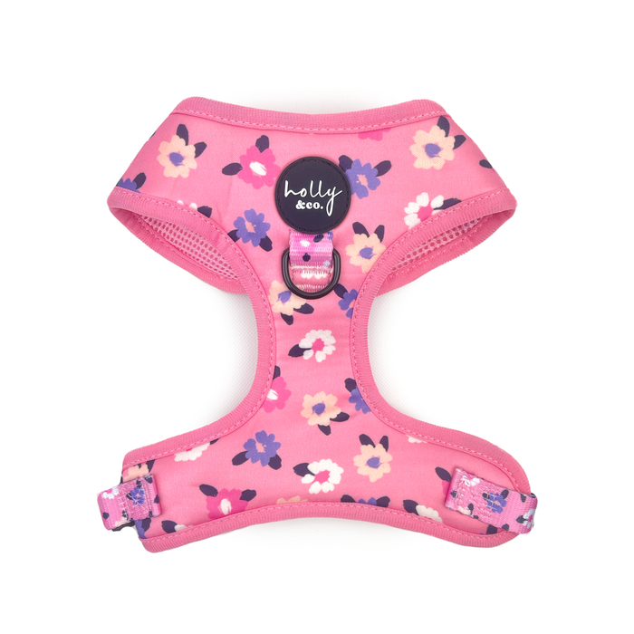 Holly & Co  On Wednesday's Extra Extra Small Pink Stylish Dog Harness