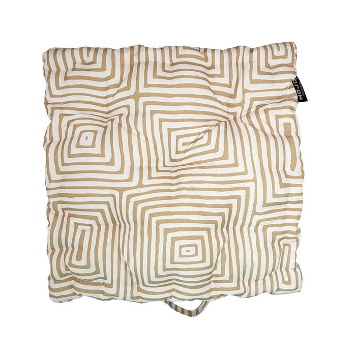 Mojo 45cm Beige Warlu Outdoor Floor Cushion