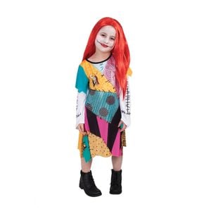 The Nightmare Before Christmas Sally Finkelstein Deluxe Costume Dress Up 9-10y