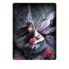 Anne Stoke Rose Fairy Polar Fleece Throw 127 x 152 cm