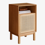 MIUZ Solid Timber Side Table Storage Cabinet Bedside Table American Oak