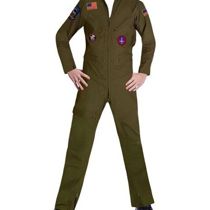 Ace Sky Warrior Boys Pilot Flight Suit Costume - Medium