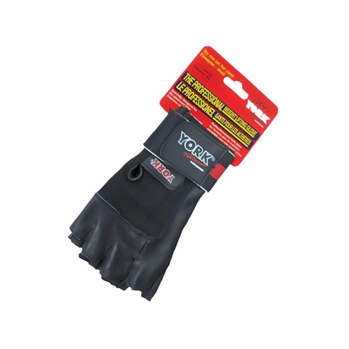 York Leather Gloves Black Small