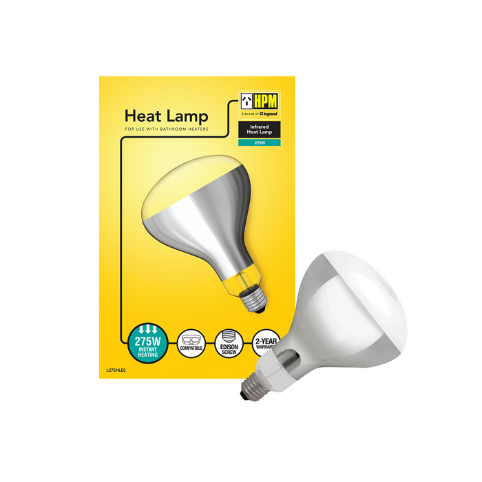 HPM 275W Replacement Infra-Red Heater Lamp