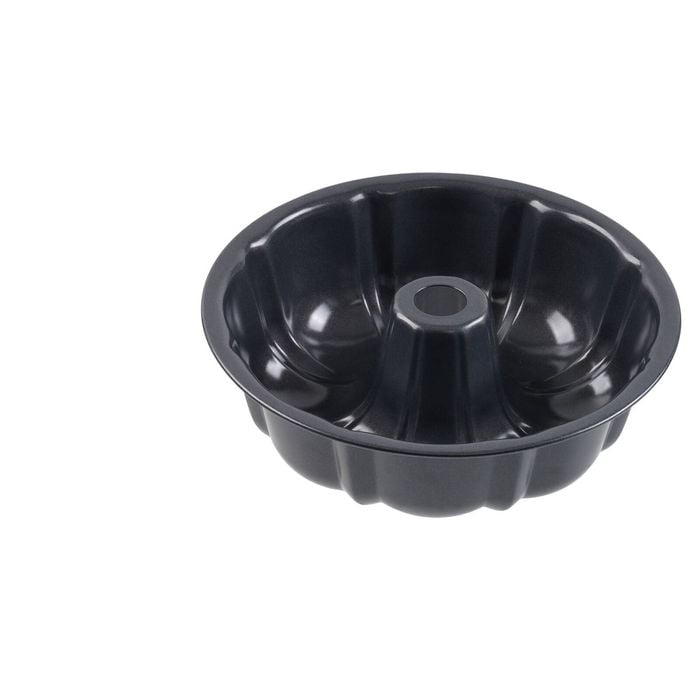 Bakers Secret Fluted Ring Cake Pan Non Stick Heavy Duty Even Heat 25.5cm