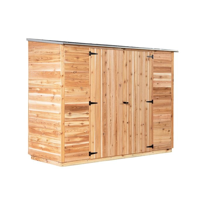 STILLA 2.52 x 0.94 x 1.94m Acacia Cedar Shed