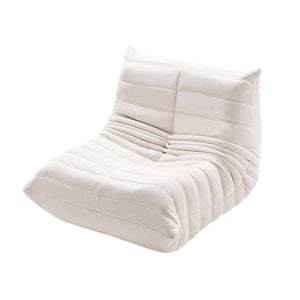 Miuz Caterpillar Lounge Chair - Cozy Bean Bag Reading Chair For Home & Dorm Use