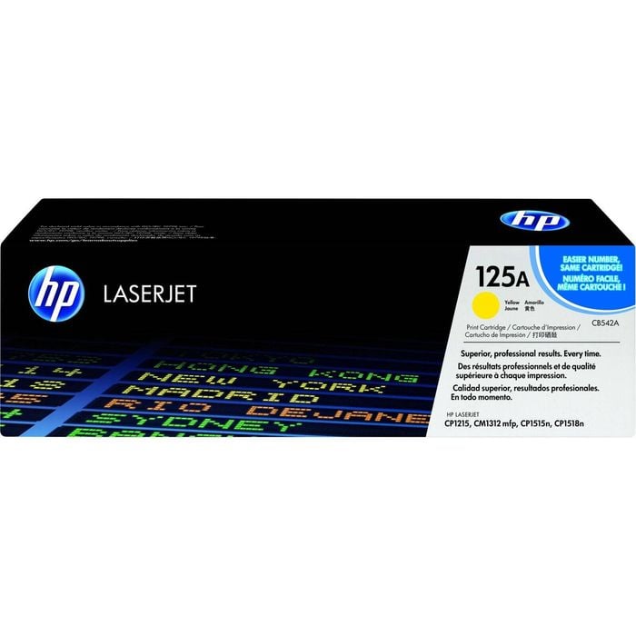 HP 125A Yellow Toner Cartridge - 1400 Pages - Single Pack