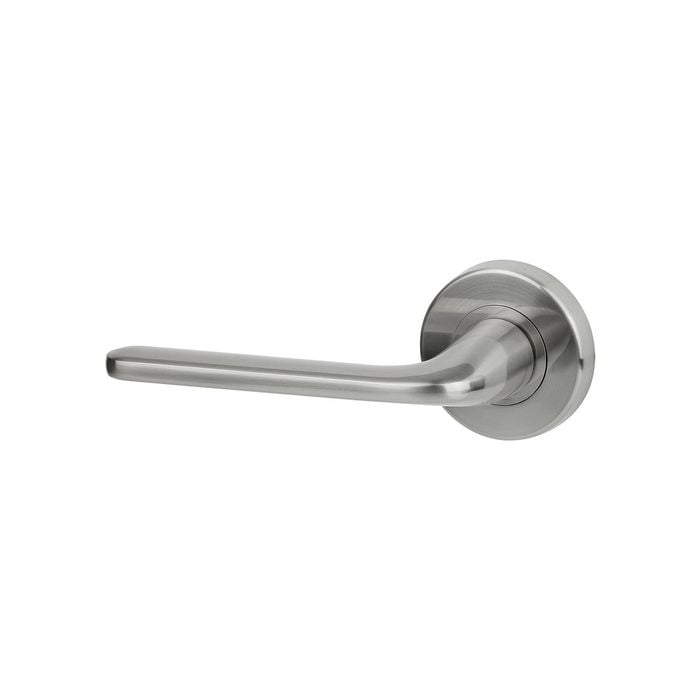 Sylvan Satin Nickel Plate Venice Passage Lever Set