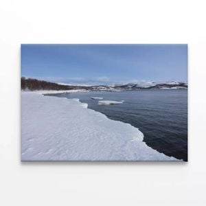 Body of Water Surrounded by Trees  Print 100% Australian Made 90 x 60cm  (Stretched)