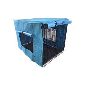 42' Portable Foldable Dog Crate with Cover