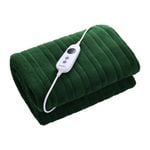 Dreamaker Coral Fleece Heated Throw Eden Green 200 x 180cm