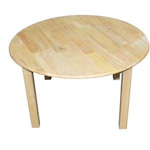 Round Table 75cm - Rubberwood